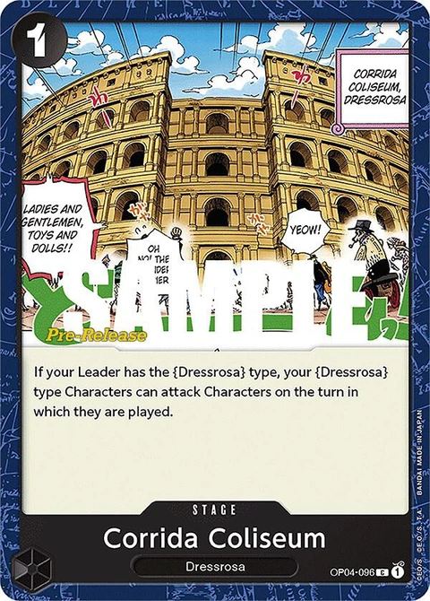 Corrida Coliseum - One Piece Card Game card