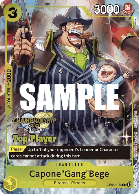 Capone"Gang"Bege (CS 2023 Top Players Pack) - One Piece Card Game card