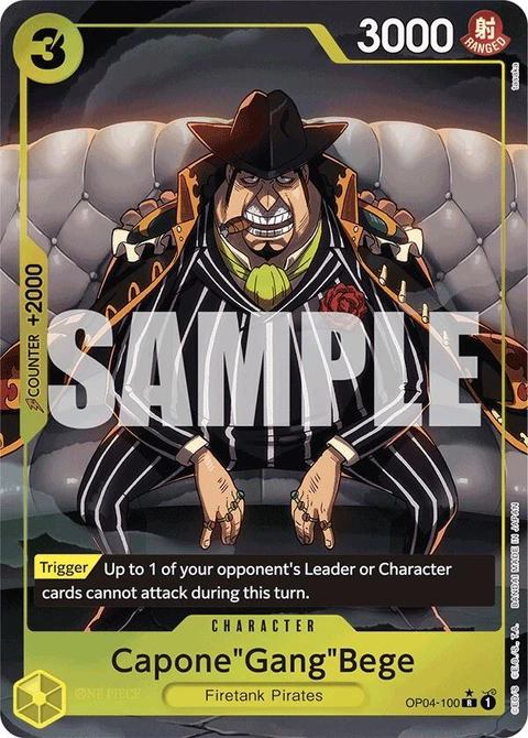 Capone"Gang"Bege (Alternate Art) - One Piece Card Game card