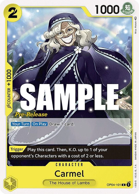 Carmel - One Piece Card Game card