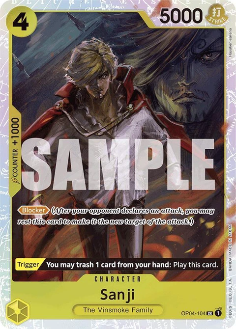 Sanji (Reprint) - One Piece Card Game card