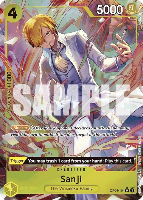 Sanji (Alternate Art) - One Piece Card Game card