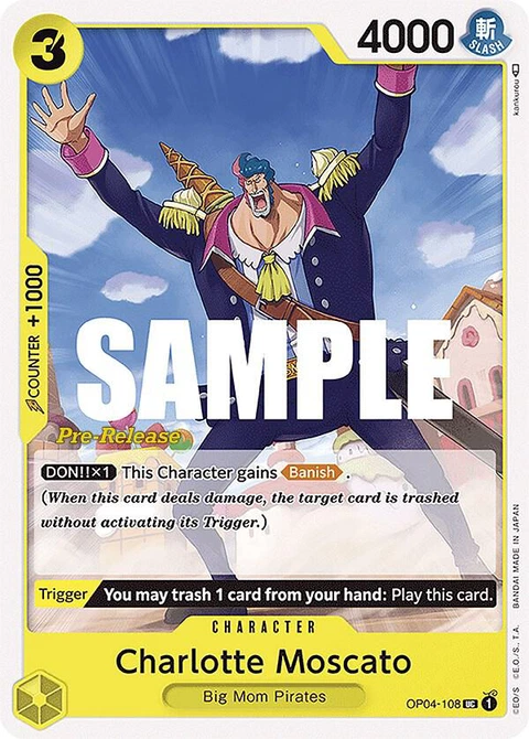 Charlotte Moscato - One Piece Card Game card