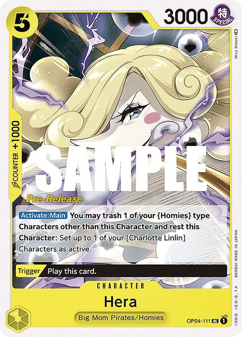 Hera - One Piece Card Game card