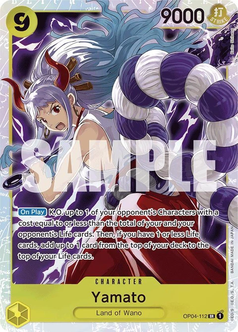 Yamato (Reprint) - One Piece Card Game card