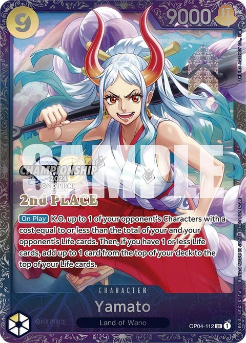 Yamato (Championship 2024 Finals 2nd Place) - One Piece Card Game card