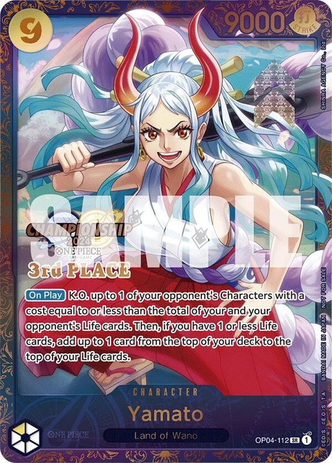 Yamato (Championship 2024 Finals 3rd Place) - One Piece Card Game card