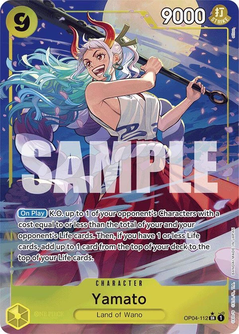 Yamato (Alternate Art) - One Piece Card Game card