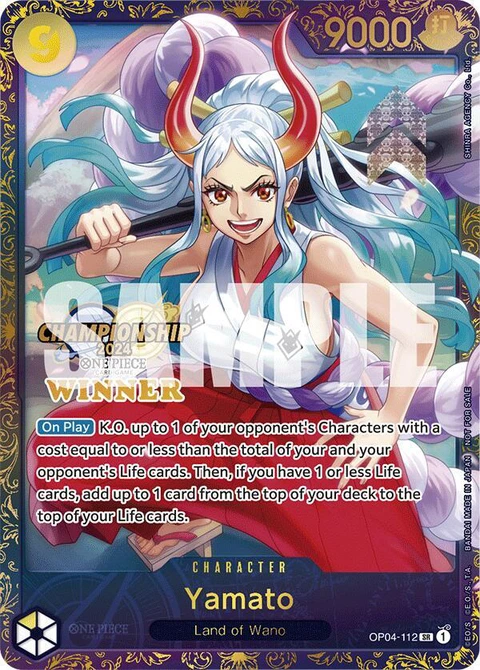 Yamato (Championship 2024 Finals Winner) - One Piece Card Game card
