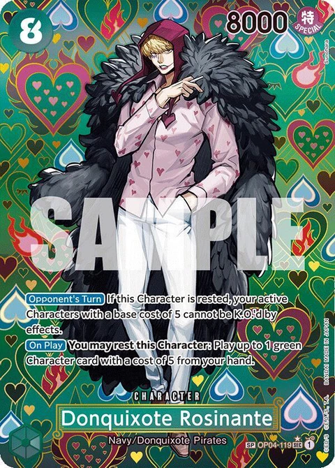 Donquixote Rosinante (SP) - One Piece Card Game card