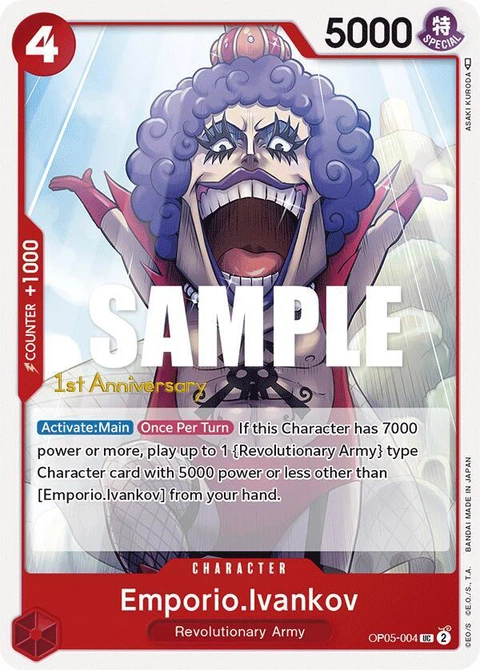Emporio.Ivankov - One Piece Card Game card