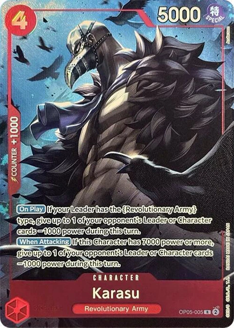 Karasu (Premium Card Collection -Best Selection Vol. 2-) - One Piece Card Game card