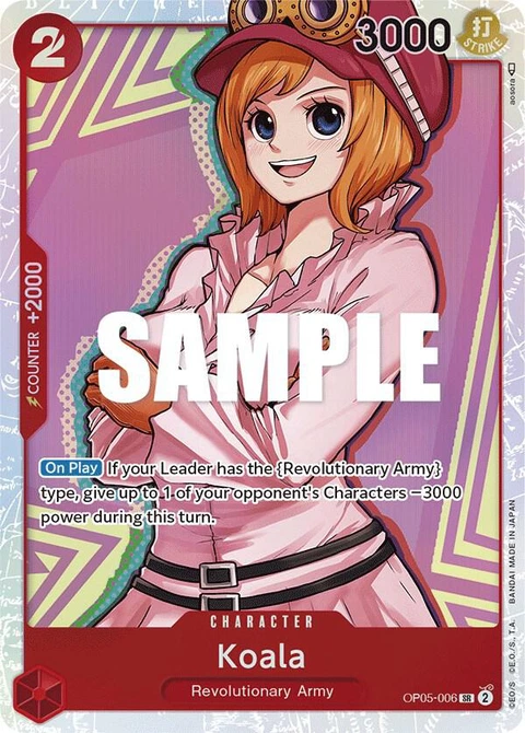 Koala - One Piece Card Game card
