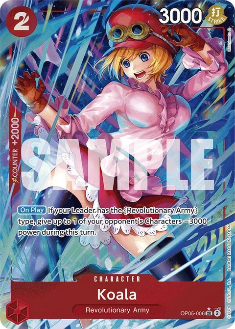 Koala (Alternate Art) - One Piece Card Game card
