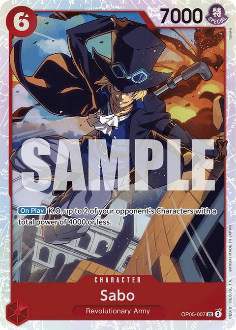 Sabo (Reprint) - One Piece Card Game card