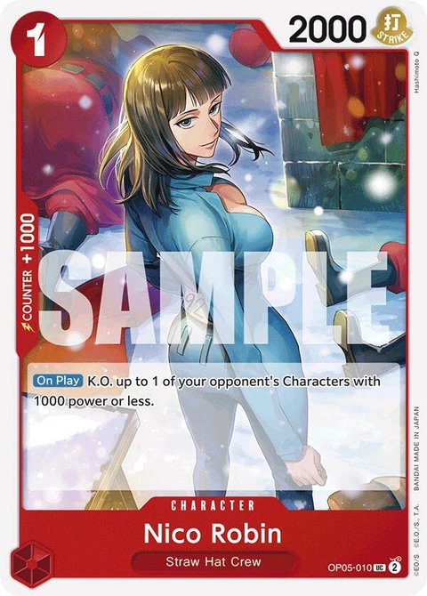 Nico Robin (Reprint) - One Piece Card Game card