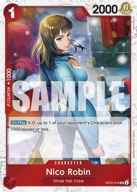 Nico Robin (Jolly Roger Foil) - One Piece Card Game card