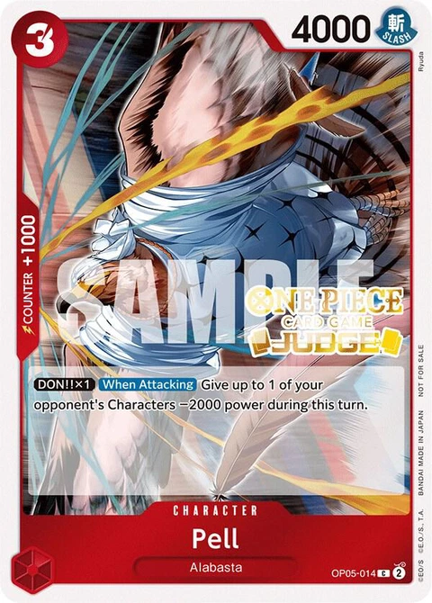 Pell (Judge Pack Vol. 3) - One Piece Card Game card