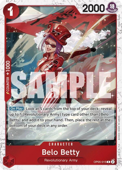 Belo Betty (Jolly Roger Foil) - One Piece Card Game card