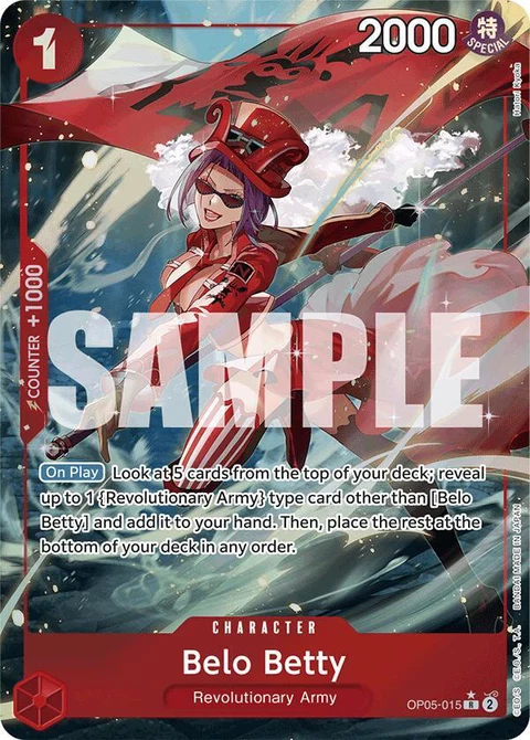 Belo Betty (Full Art) - One Piece Card Game card