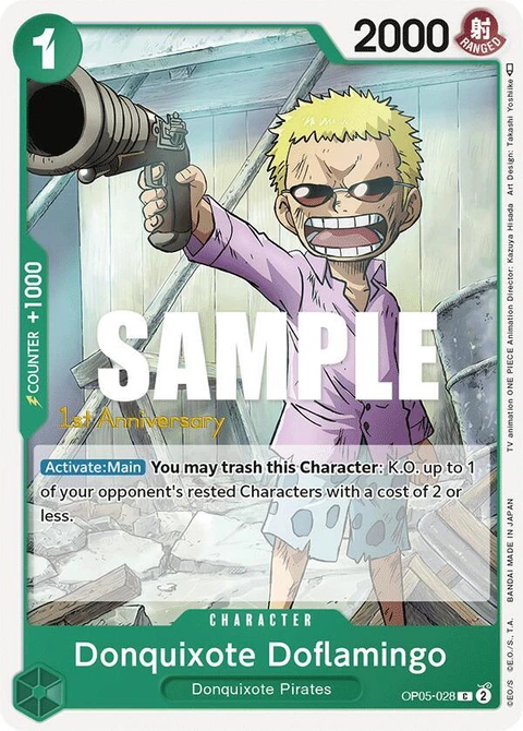 Donquixote Doflamingo - One Piece Card Game card