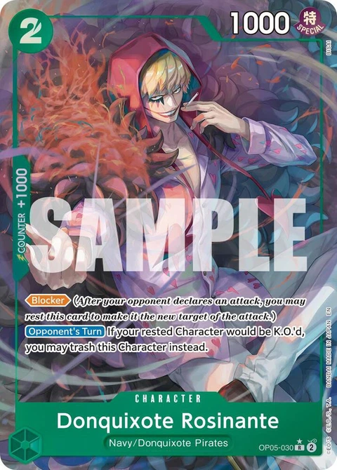 Donquixote Rosinante (Alternate Art) - One Piece Card Game card