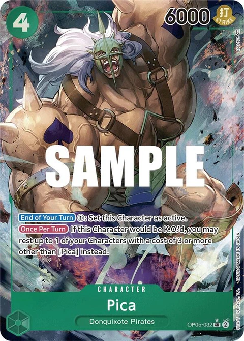 Pica (Alternate Art) - One Piece Card Game card