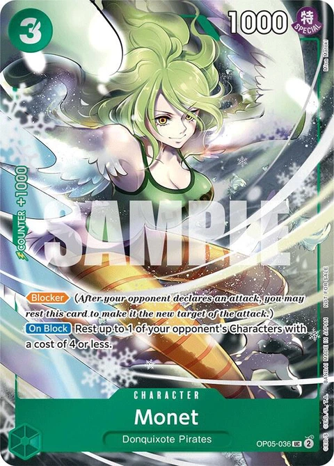 Monet (Event Pack Vol. 3) - One Piece Card Game card