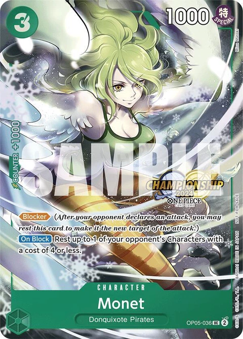 Monet (CS 2024 Event Pack) - One Piece Card Game card