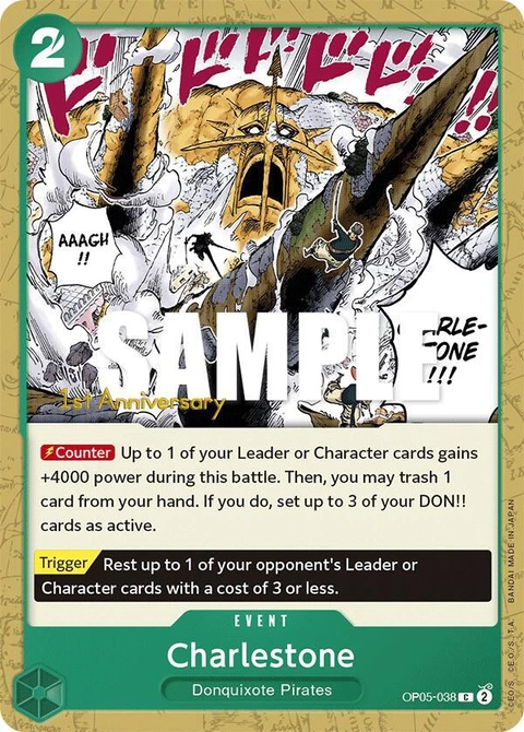 Charlestone - One Piece Card Game card