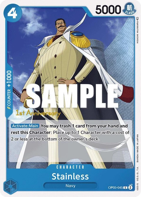 Stainless - One Piece Card Game card