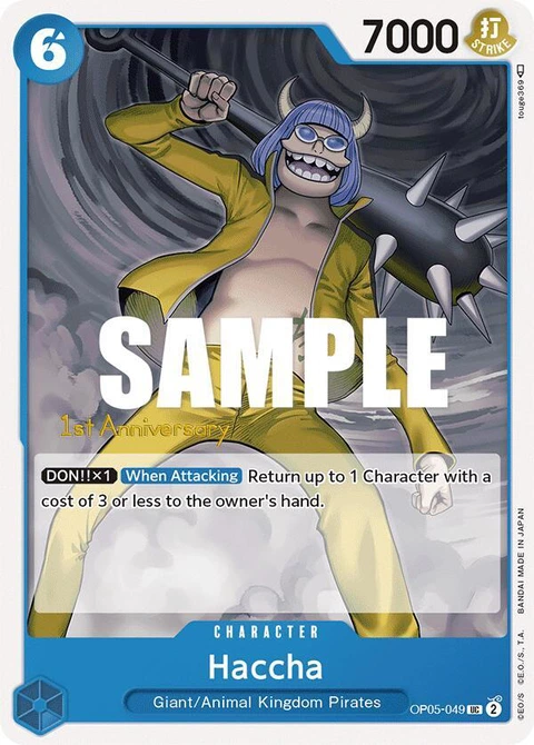 Haccha - One Piece Card Game card