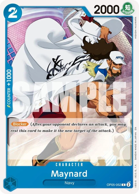 Maynard (Reprint) - One Piece Card Game card
