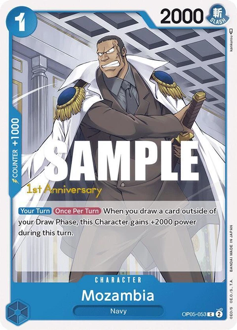 Mozambia - One Piece Card Game card