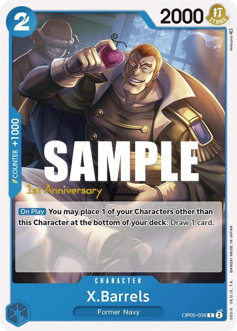 X.Barrels - One Piece Card Game card