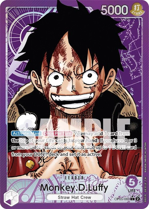Monkey.D.Luffy (Alternate Art) - One Piece Card Game card