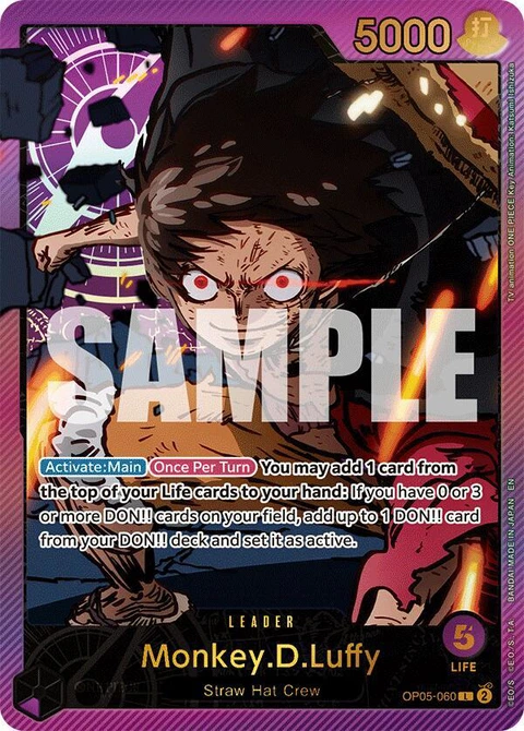 Monkey.D.Luffy (SP) - One Piece Card Game card