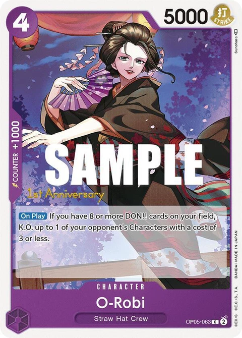 O-Robi - One Piece Card Game card