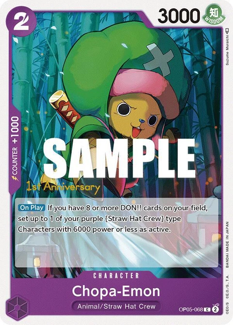 Chopa-Emon - One Piece Card Game card