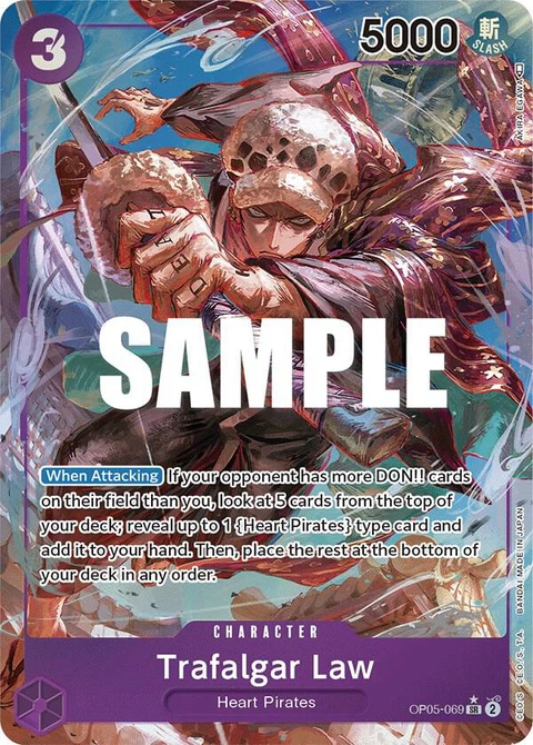 Trafalgar Law (Alternate Art) - One Piece Card Game card