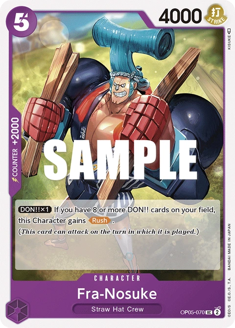 Fra-Nosuke (Welcome Pack Vol. 1) - One Piece Card Game card