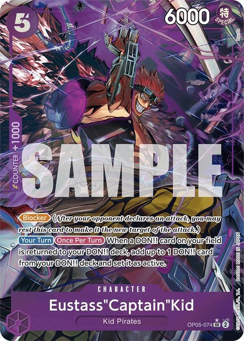 Eustass"Captain"Kid (Alternate Art) - One Piece Card Game card