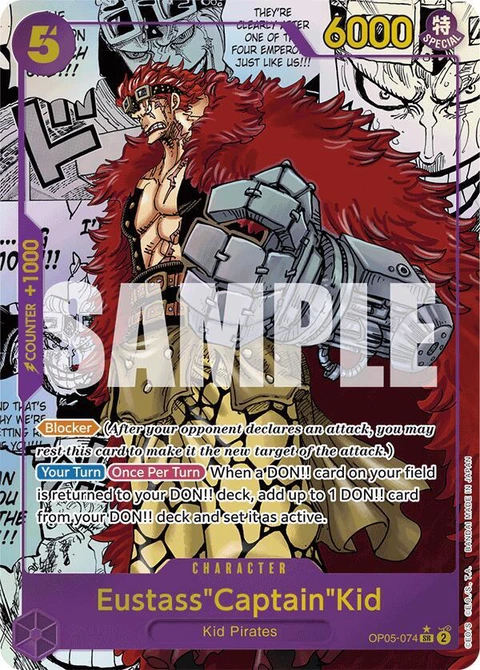 Eustass"Captain"Kid (Manga) - One Piece Card Game card