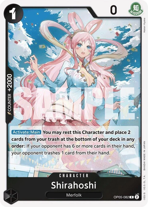 Shirahoshi (Reprint) - One Piece Card Game card