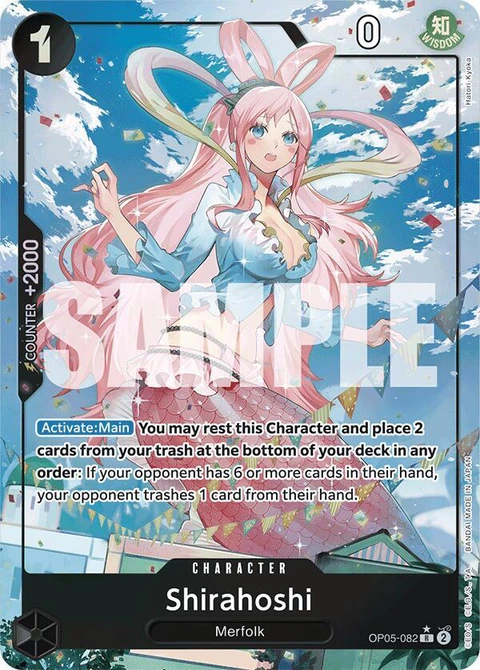 Shirahoshi (Full Art) - One Piece Card Game card