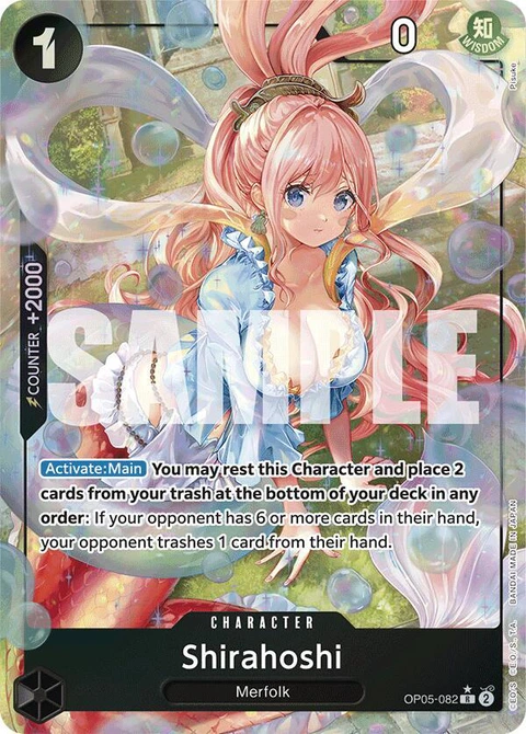 Shirahoshi (Alternate Art) - One Piece Card Game card