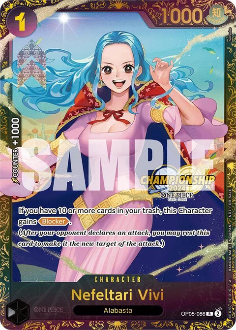 Nefeltari Vivi (October Championship 2024 Store Regionals) - One Piece Card Game card