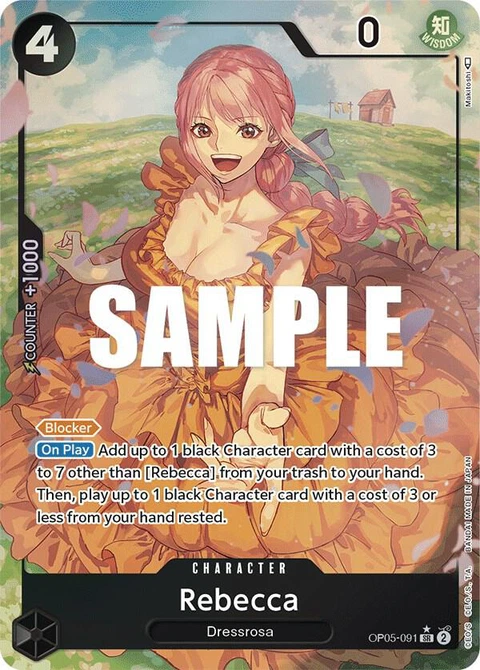 Rebecca (Alternate Art) - One Piece Card Game card
