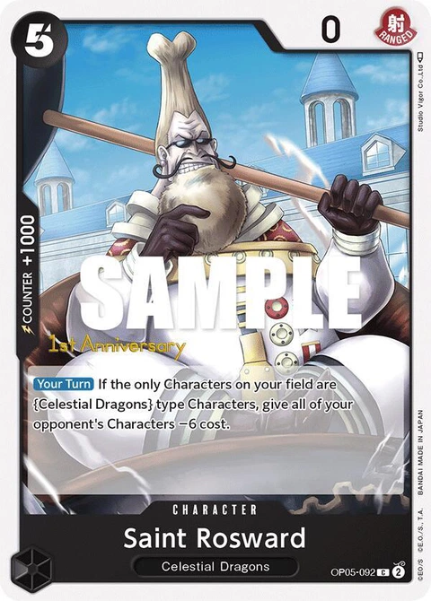 Saint Rosward - One Piece Card Game card