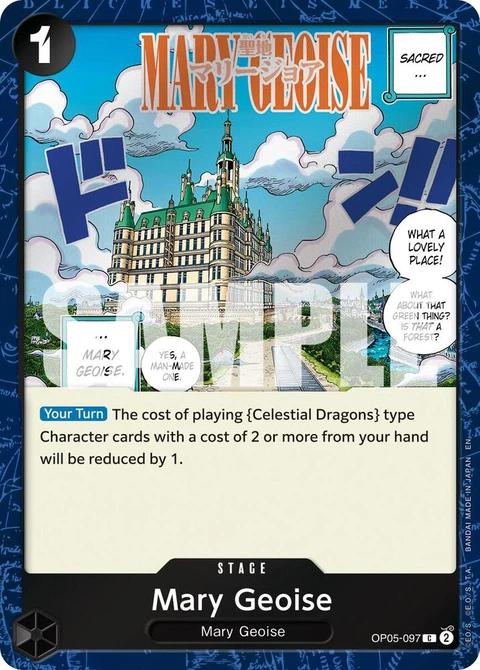 Mary Geoise (Pirate Foil) - One Piece Card Game card